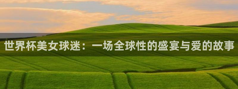 欧洲世界杯预选赛赛程：世界杯美女球迷：一场全球性的盛宴与爱的故事
